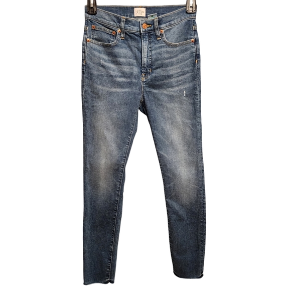 J. Crew 10" High-Rise Toothpick Jeans 27 - Picture 1 of 12